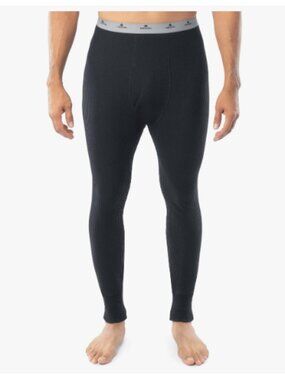 Indera Men's Heavyweight Cotton Waffle Long Johns Thermal Underwear Bottom - L